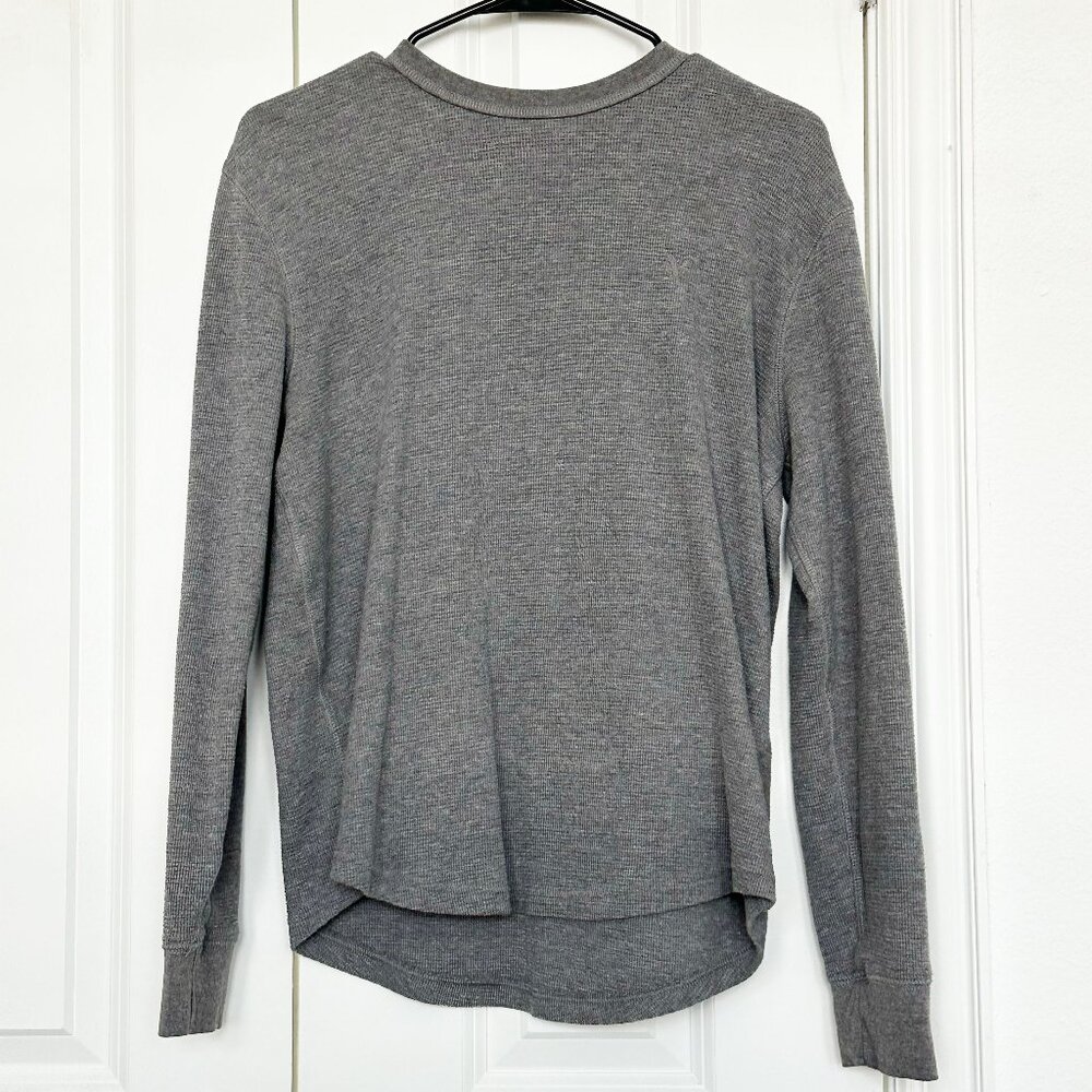 Men's American Eagle Grey Henley Shirt